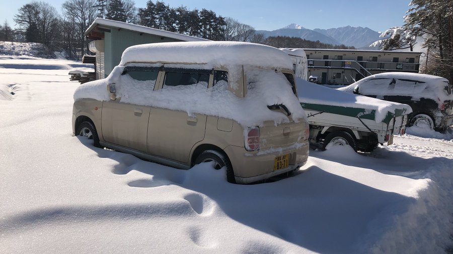 長野での田舎生活・・・雪の多い冬！